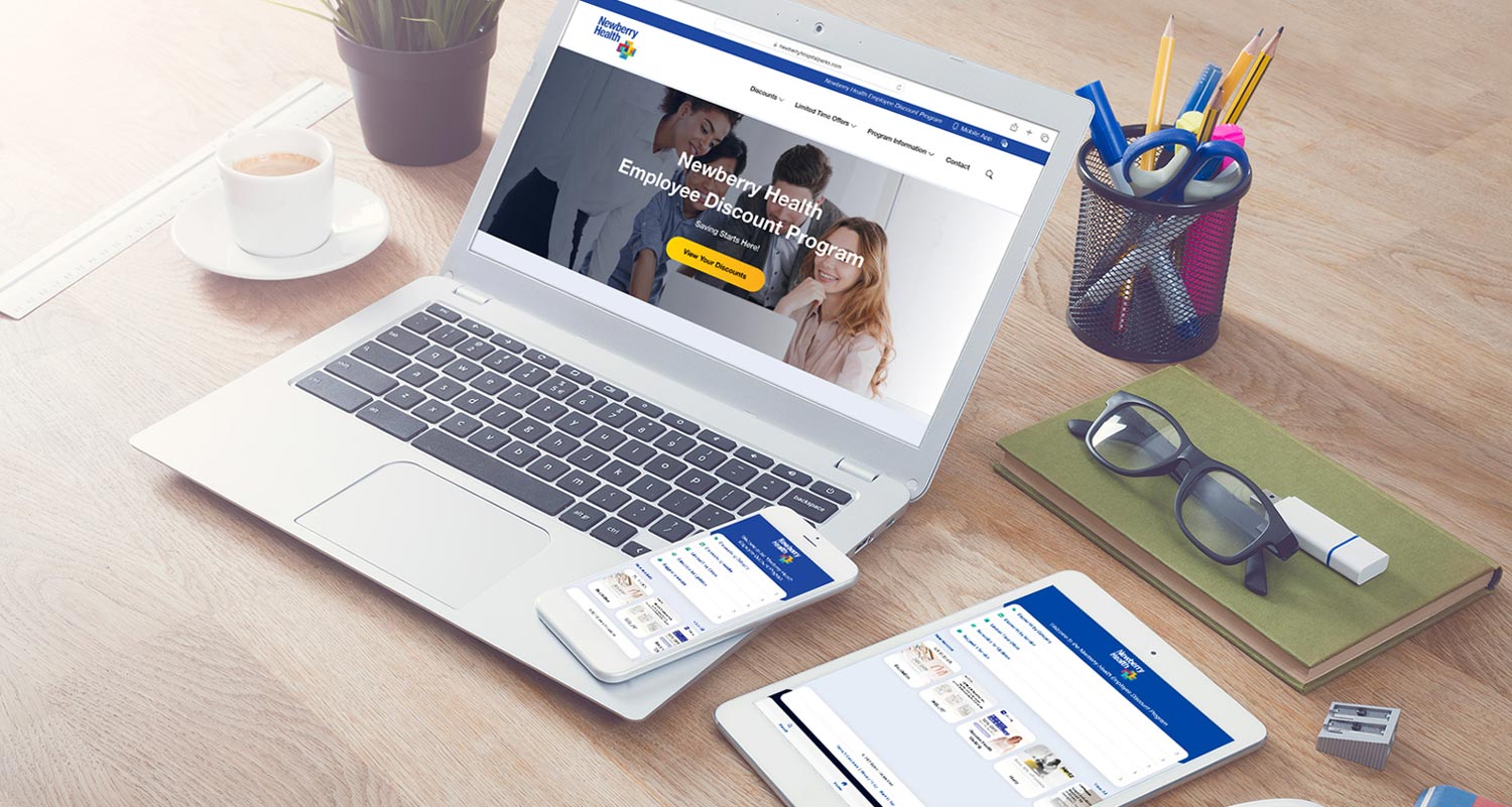 Newberry Health Employee Discount Program Mobile App